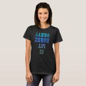 T-shirt Pour L'Équitation Équestres (Devant entier)