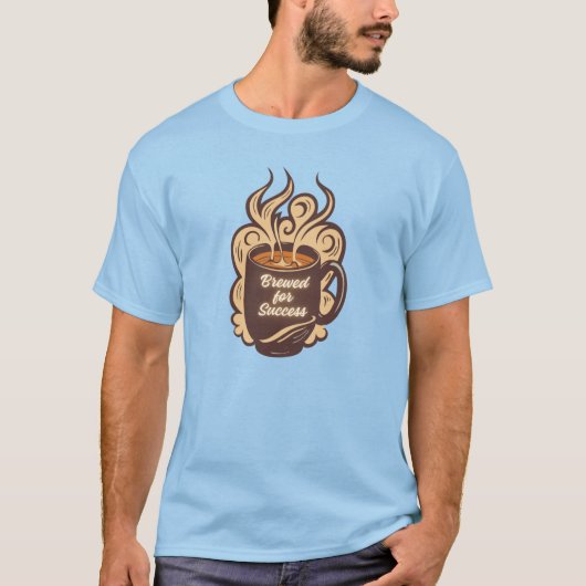 T-shirt pour les amateurs de café (Devant)