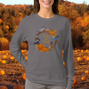 T-shirt Pour les amateurs d'oiseaux Trick or Tweet Hallowe