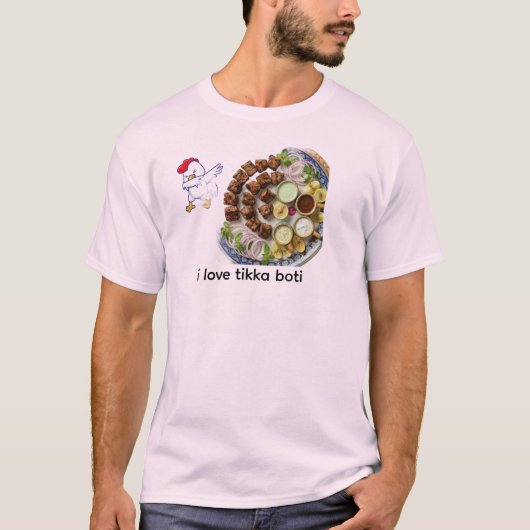 t-shirt pour les amoureux de poulet (Devant)