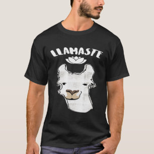 T-shirt pour les amoureux de Yoga et de Lama Lama de Yoga