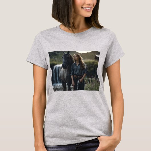 T-Shirt pour les courageux (Devant)