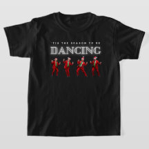 T-shirt pour les enfants Christmas Trump Dancing