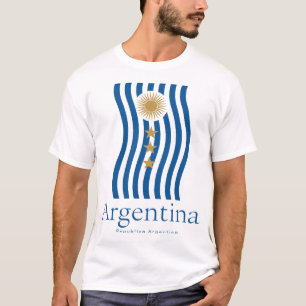 T-Shirt pour les fans de football d'Argentine   Fi
