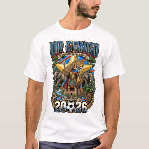 T-Shirt pour les fans de la RD Congo 2026
