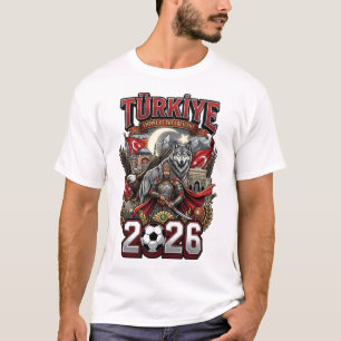 T-shirt pour les fans de la Turquie 2026