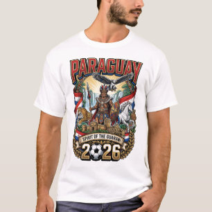 T-Shirt pour les fans du Paraguay 2026