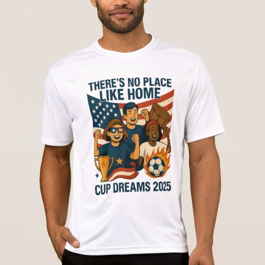 T-shirt pour les fans USA (Devant)