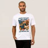 T-shirt pour les fans USA (Devant entier)