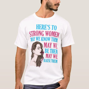 T-shirt Pour les femmes fortes, qu'on les connaisse, les