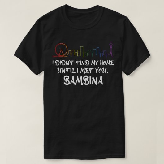 T-shirt Pour Les Femmes Maya Et Carina Home (Design devant)