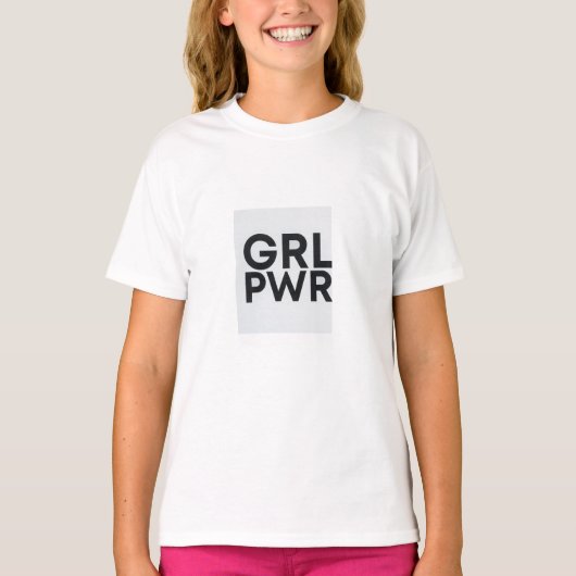 T-shirt pour les filles power kids (Devant)
