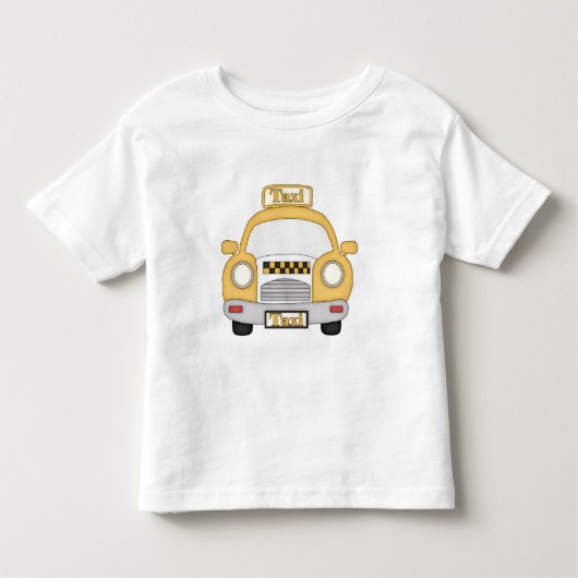 T-shirt pour les garçons en bas de taxi (Devant)