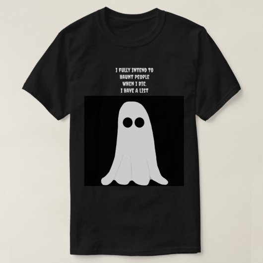 T-Shirt Pour Les Gens Haunt (Design devant)