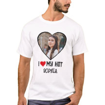 T-Shirt pour les hommes d'amour J'aime mon T-Shirt