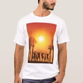 T-Shirt pour les hommes de la fête d'été (Devant)