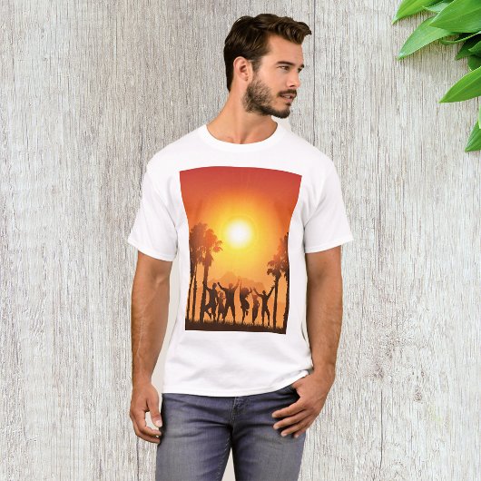 T-Shirt pour les hommes de la fête d'été