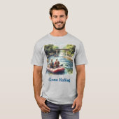 T-Shirt pour les hommes de White Water (Devant entier)