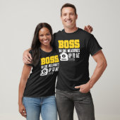 T-shirt Pour les patrons Gestionnaire de devis (Unisexe)