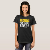 T-shirt Pour les patrons   Gestionnaire de devis (Devant entier)