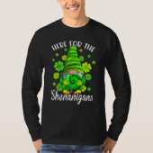 T-shirt Pour les Shenanigans Patrick's Day Gnome (Devant)
