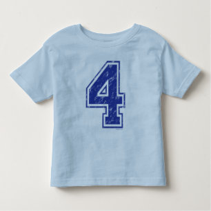 T-shirt Pour Les Tous Petits 04 Custom Jersey Blue