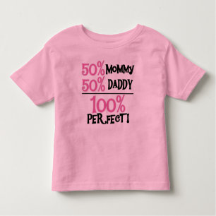 T-shirt Pour Les Tous Petits 100 pour cent perfectionnent le rose