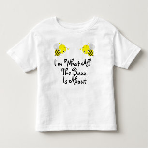 T-shirt Pour Les Tous Petits 1er Jour de l'abeille Anniversaire Buzz