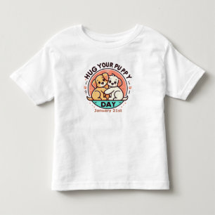 T-shirt Pour Les Tous Petits 21 janvier - Encarchez votre chiot
