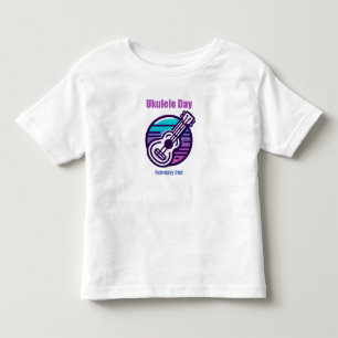T-shirt Pour Les Tous Petits 2 février - Journée Ukulele