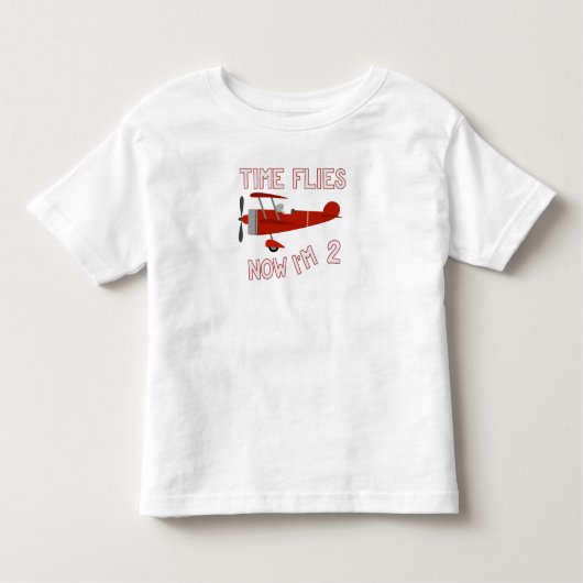 T-shirt Pour Les Tous Petits 2ème Chemise d'anniversaire (Devant)