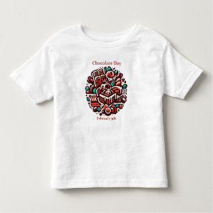 T-shirt Pour Les Tous Petits 9 février - Journée du chocolat