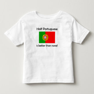 T-shirt Pour Les Tous Petits À moitié portugais
