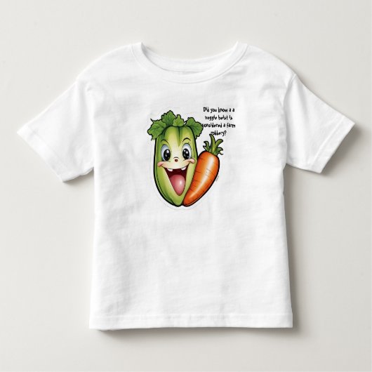 T-shirt Pour Les Tous Petits A  Veggie  (Devant)