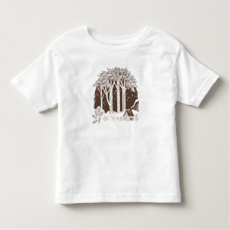 T-shirt Pour Les Tous Petits A Walk in the Woods 