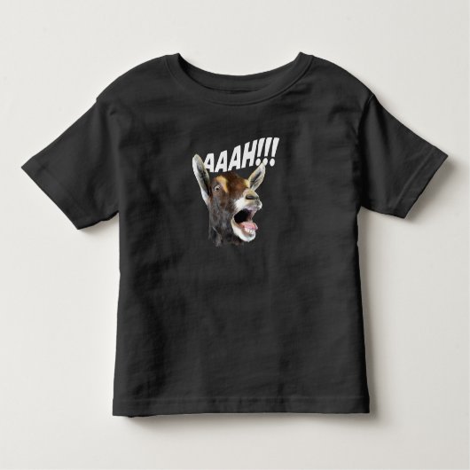 T-shirt Pour Les Tous Petits Aaah Chèvre Whisperer Rancher Fermier Animaux (Devant)