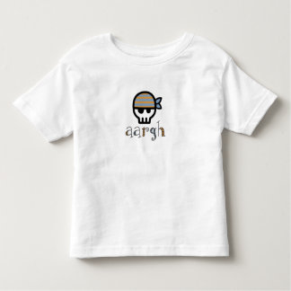 T-shirt Pour Les Tous Petits Aargh Boy Pirate Skull
