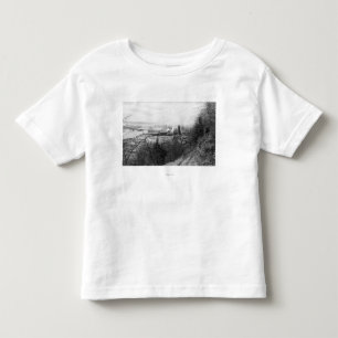 T-shirt Pour Les Tous Petits Aberdeen, moulin et port Photograp de vue de ville