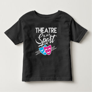 T-shirt Pour Les Tous Petits Acteurs du théâtre Masque Humour dramatique Broadw