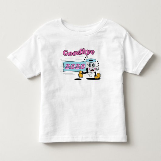 T-shirt Pour Les Tous Petits Adieu 2020 - C’est enfin terminé (Devant)