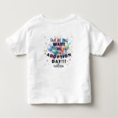 T-shirt Pour Les Tous Petits Adoption Day  (Dos)