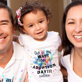 T-shirt Pour Les Tous Petits Adoption Day 