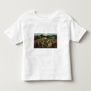 T-shirt Pour Les Tous Petits Adoration de l'agneau par Jan van Eyck