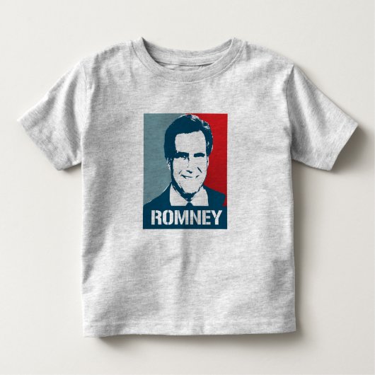 T-SHIRT POUR LES TOUS PETITS AFFICHE DE MITT ROMNEY (Devant)
