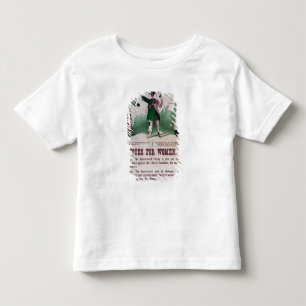 T-shirt Pour Les Tous Petits Affiche du suffrage des femmes