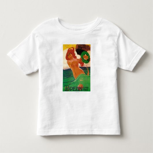 T-shirt Pour Les Tous Petits Affiche promotionnelle d'Alla Spezia (Devant)
