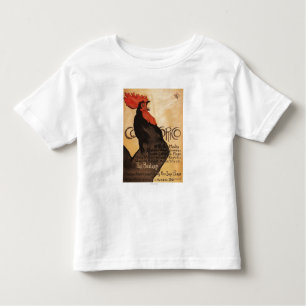 T-shirt Pour Les Tous Petits Affiche promotionnelle de coq périodique de