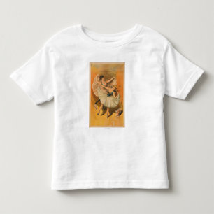 T-shirt Pour Les Tous Petits Affiche théâtrale de deux ballerines