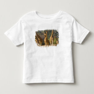 T-shirt Pour Les Tous Petits Afrique. Kenya. Troupeau de girafes réticulées