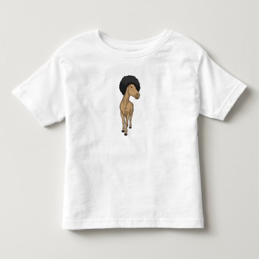 T-shirt Pour Les Tous Petits Afro chevalin (Devant)